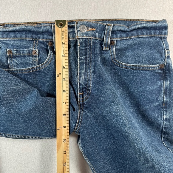 Levis Jeans Womens 6 Blue 515 Bootcut Mid Rise Medium Wash - Picture 7 of 11